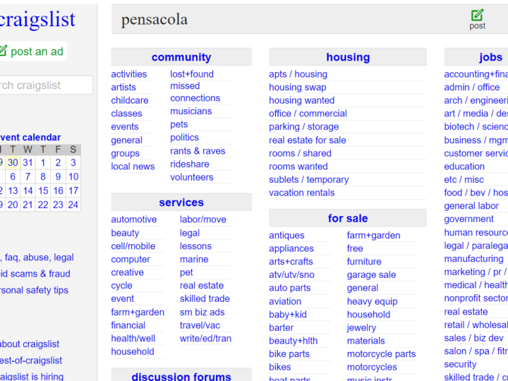 Unlocking Craigslist Pensacola: Find Gems, Services, and Events